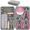Hi-Spec 17pc Jewellery Making Tool Kit & 600pc Findings Accessories Box Set. Pliers & Wires for Handmade Bracelets, Necklaces, Earrings and Charms Arts & Crafts