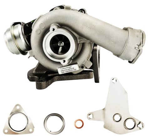 Fesuda Turbolader, Kompatibel mit Garrett T5 2.5 TDI 128 kW 174 PS DPF BPC 070145701N 760699 Aluminiumlegierung OE 070145701N