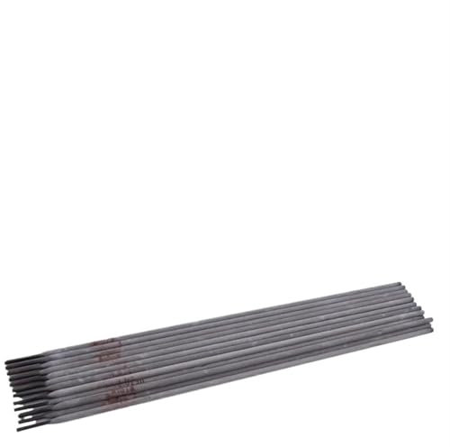 MZPOZB Baguette De Soudage Baguettes de soudage for Outils électriques Électrode à revêtement Basique 500 g Matériaux en Acier au Carbone Travail des métaux Argent Baguette De Soudure(2.5mm)
