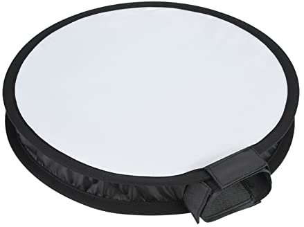 WPKD BLUEIY Softbox,40cm Faltbarer Flash Diffusor, Nylon Schwarz Weiß,mit Aufbewahrungstasche für Kamera-Blitzlicht,für Porträtfotografie,Live-Streaming,Videofotografie(40x8cm,130g)