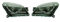Scheinwerfer + Glühbirnen Set H1+H1 Links und Rechts Kompatibel mit Opel Astra H A04 Caravan CC GTC L70 2004-2007 von Autoteile Gocht