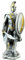 57 SPECIAL REPLICAS Skulptur Deko Figur ZINNRITTER Leonidas Figur als Geschenk für Wohnzimmerdekoration Figuren Deko