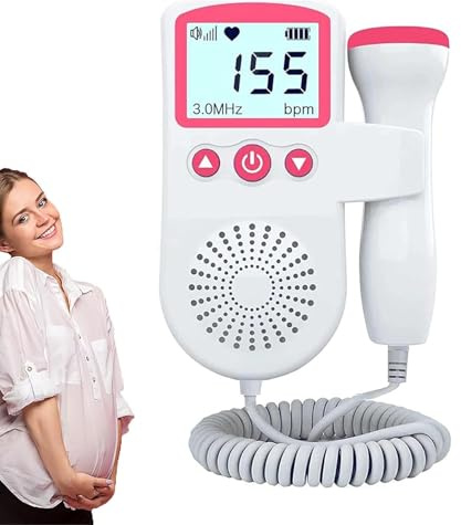 Gel for Doppler Fetal Monitor, Fetal Doppler for Pregnancy Accessories, Easy to Use at Home (4)