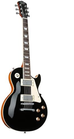 J & D LS II Black - Single Cut E-Gitarre