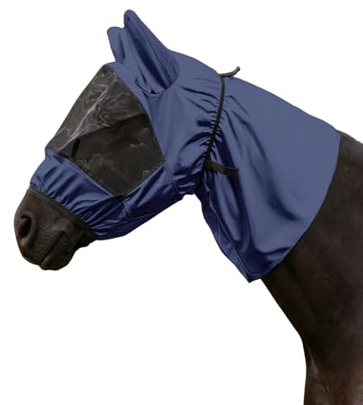 WALDHAUSEN Ekzemer Fliegenmaske, Nachtblau, Pony