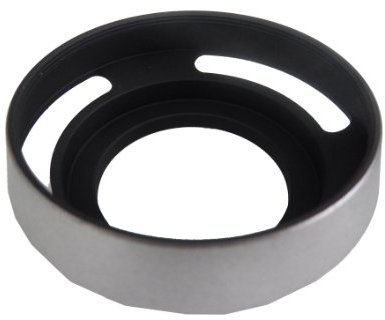 vhbw Paraluce 39 mm argento per fotocamera Fujifilm XF 27 mm F2.8, Fujifilm XF 60 mm F2.4 R Macro.