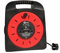 NAZUSA 4 Way 25m Extension Socket Cable Reel with UK 3 Pin Sockets