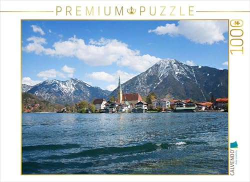 CALVENDO Puzzle Kurort Rottach-Egern am Tegernsee | 1000 Teile Lege-Größe 64 x 48 cm Foto-Puzzle für glückliche Stunden