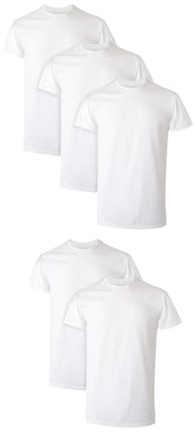 Hanes Men's X-Temp Comfort Cool Crewneck Undershirt 5-Pack Undershirt (Pack of 5)