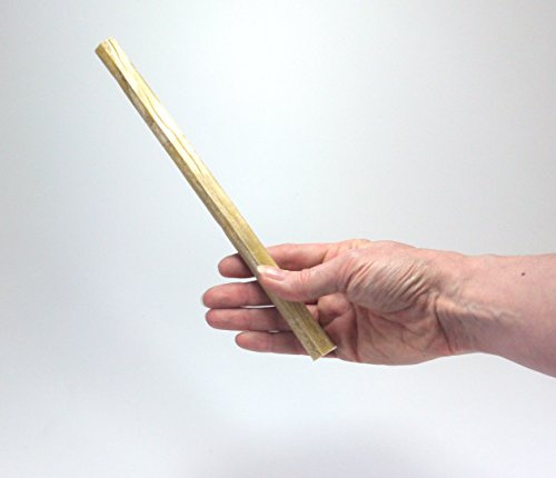 Natural Rawhide Large Cigar Chew Sticks for Dogs (Pack of 25)