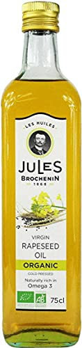 Huile de colza oméga-3 BIO 750 ml - JULES BROCHENIN