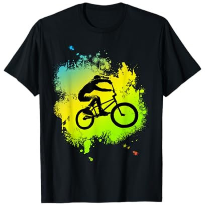 ideal Bmx Mountain Bike Geschenk für Downhill & Fahrrad Fans T-Shirt