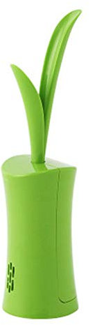 Lustige Gras-toilettenbürsten und Halter Toilettenreinigungsbürste mit Schnell Trocknendem Halter (Green)