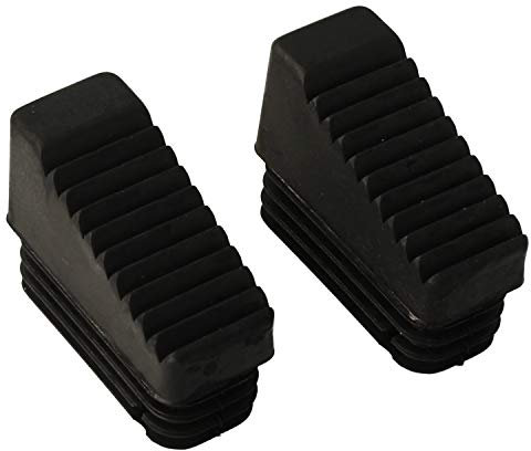 MovilCom® tapones de plastico para escaleras de mano, Contera escalera antideslizante, taco escalera domestica 50x20mm 2 Unidades