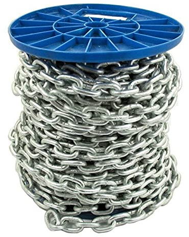 3mm Strong Galvanized Heavy Duty Steel Chain Galvanised Welded Short Link (Length: 100m)