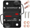 30A-300A Automatiksicherungshalter 12V-48V DC Kfz Sicherungshalter Schutzschalter Inline Auto Leistungsschalter Wasserdicht Leitungsschutzschalter mit Manuellen Reset Schalter für Motor, Auto, Boot