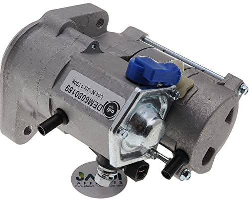 Jardiaffaires Anlasser kompatibel mit Kawasaki, Daihatsu, Briggs Stratton 9 Zähne, 12 V