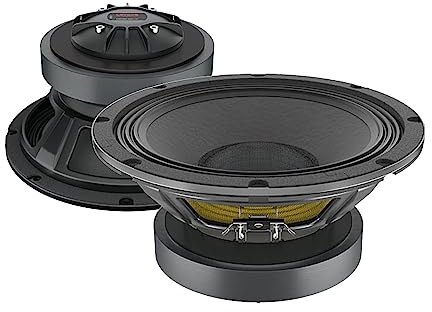 LAVOCE CSF082.00K 8 Coaxial Speaker, Ferrit, Steel Basked