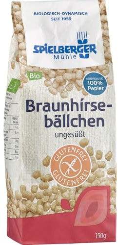 Spielberger Mühle Braunhirse-Bällchen, ungesüßt glutenfrei, 150g (2)