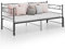 CBLDF Beds & Accessories Ausziehbares Schlafsofa Bettgestell Schwarz Metall 90x200 cm Möbel