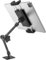 Dosvsi Heavy Duty Industrial Car Tablet Mount, Drill Base Car Tablet Holder with Metal Adjustable Arm, RV Pickup Vehicle Dashboard Mount for iPad Pro Air Mini, Galaxy Tab, iPhone, 4-12.9 Tablets