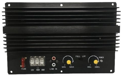 Rordigo 1 Piece PA-80D 12V 1000W Amplifier Board Mono Car Audio Power Amplifier Powerful Bass Subwoofers Amp Universal