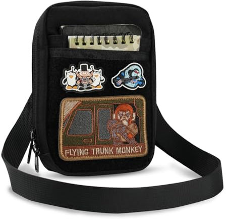 VIPERADE CHS3 Umhängetasche Herren Klein mit Verstellbarem Riemen, Taktischer EDC Taschen Organizer, Molle Gürteltasche, EDC Hüfttasche, EDC Sling Bag, Bauchtasche für Männer