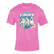 Personalised Pet Bootleg Rap T Shirt Vintage Collage T-Shirt Top Design - Vintage 90s Style Retro Tee, Birthdays, Christmas Music Fans, I Love my Girlfriend tshirt Pink