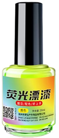 Jiimhte Vernice impermeabile per esche da pesca | Esche da pesca colorate riflettenti vernice fluorescente, esca da pesca riflettente colorata vernice fluorescente per riparazione coda galleggiante