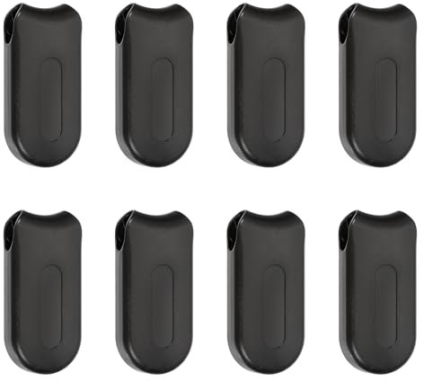 sourcing map 8Pcs Blind Cord Weight, 78mm Curtain Blinds Handles Plastic Pull String Pendants for Window Shutter Vertical Roller Blinds Accessories, Black