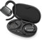 Enerair Open Ear Headphones 50Hrs Playtime, Open Ear Earbuds with Multi-Angle Adjustment, AI Voice Assistant Wireless Headphones, IPX4 Sweat Resistant Bluetooth Earbuds 5.4, Lightweight, Black