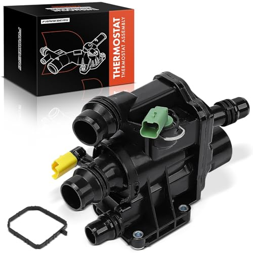 Frankberg thermostat Petrol Compatible with C3 II SC C3 III SX C4 II NC DS3 SA Crossland X P17 P2QO 2008 I CU 3008 SUV M4 MC MJ MR Replace# 9807198480