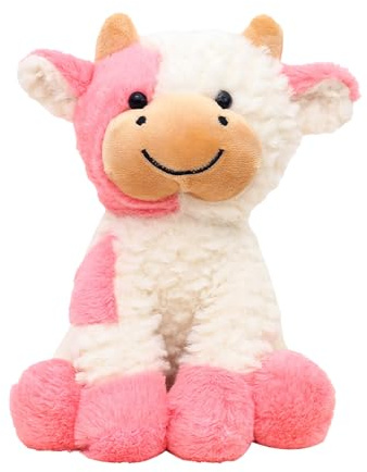 Highland Cow Gi-Fts – Highland Cow Ted-Dy | Hochlandkuh | Realistische Spielzeugkuh | Sichere Plüschpuppe aus niedlichem Plüsch | Realistische Kuh aus Plüsch Kuschelig für Ostern