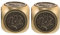 VALICLUD 2pcs Retro Handheld Dice for Office Gaming Unique Spinner for Muscle Development and Cool Desk Gadget for Relaxation and Strength Building