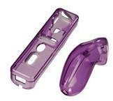 Wii - Hardcase Set für Nintendo Wii Fernbedienung, transparent violett