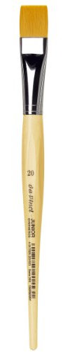daVinci GH30420 Junior Synthetics Malerpinsel, flach Serie 304, Größe 20
