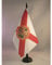 AZ FLAG - Tischflagge Florida - 21x14 cm - Bundesstaat Florida Tischfahne 14 x 21 Cm - Flaggen