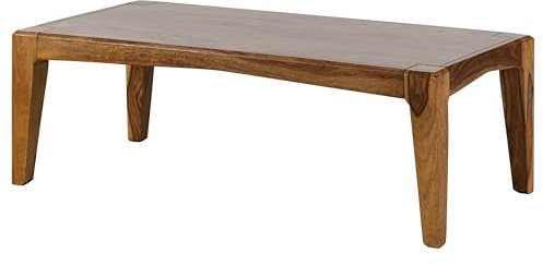 Massivmoebel24.de Couchtisch Sheesham 120x60x40 braun lackiert Ancona #101