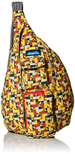KAVU Rope Bag - Einzigartiger Outdoor Crossbody Rucksack Trifft Jeden Alltag Und Macht Es Mit Stil, unisex, Mehrfarbig (Desert Quilt), Einheitsgröße