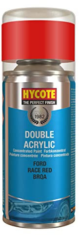 Hycote Doppel-Acryl-Aerosol-Auto-Sprühfarbe, Ford – Race Red, 150 ml