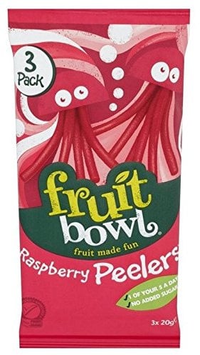 Fruit Bowl Raspberry Peelers 3 x 20 per Pack - Pack of 2