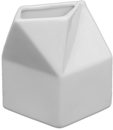 'Holst Porcelaine SL 2025 Vase en Porcelaine Pichet Blanc 11 cm, 7,5 x 7,5 x 11,3 cm