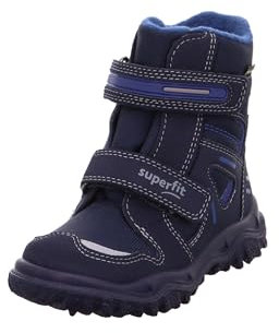 Superfit Jungen HUSKY Boot, Schneestiefel, BLAU 8300, 35