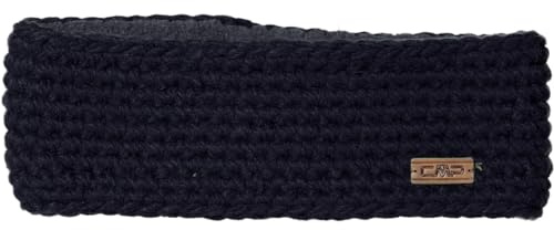 CMP - Gestricktes Haarband für Damen, Schwarz Blau, U
