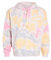 OBEY, Sustainable tie dye fleece, Yellow multi - S