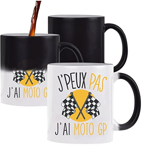 Tazza magica J'peux pas Moto gp | Tazza umoristica
