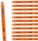 Hongu Set 12 Lame Ricambio seghetto Sega a Mano Taglio Ferro Legno 300mm Manuale Kit