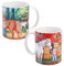 United Labels Bibi & Tina Tasse 320 ml, Das Leben ist ein Ponyhof!, Bunt, Kaffeebecher aus Keramik, Kaffeetasse