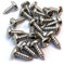 No.10 x 1/2 (4.8mm x 12mm) Pozi Pan Self-Tapping Screw DIN7981 - A4 (316) Stainless Steel (Pack of 20)