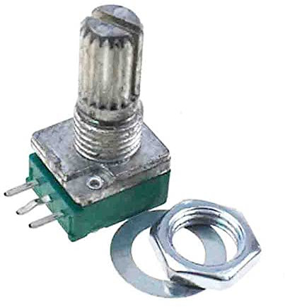 RELAND SUN RK097N RK097NS RK097G Variable Widerstände Rotary Carbon Film Taper Potentiometer (RK097N 3 Pins, B500K)